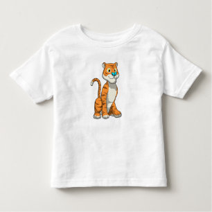 Tiger with Butterfly Toddler T-shirt