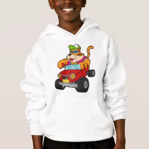 Tiger with Car Hoodie