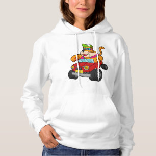 Tiger with Car Hoodie