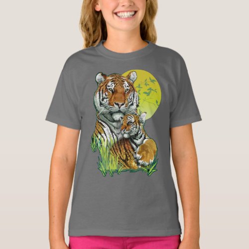Tiger with Cub T_Shirt