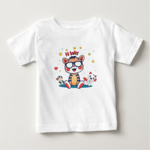 Tiger with Friends Baby T-Shirt