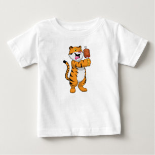 Tiger with Meat Baby T-Shirt