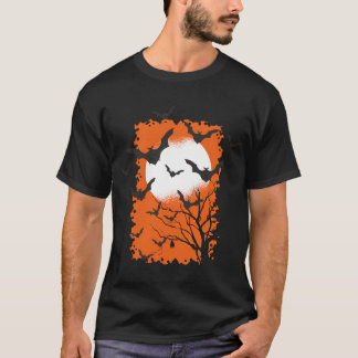 Tiger with triangle symbol pointing down. T-Shirt