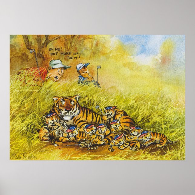 Tiger Woods Poster (Front)