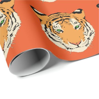 Tiger Wrapping Paper by photographybydebbie at Zazzle