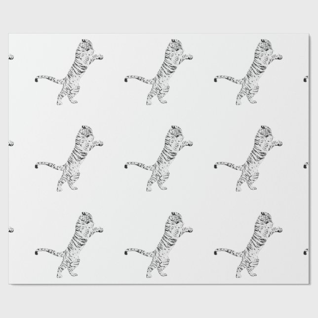 TIGER Wrapping Paper (Flat)