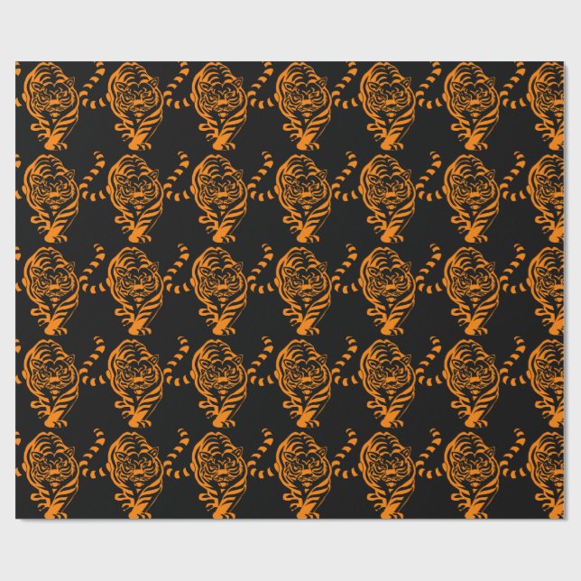 Tiger Wrapping Paper (Flat)