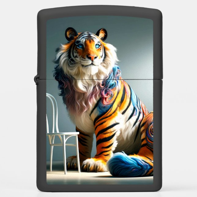 Tiger Zippo Lighter (Front)