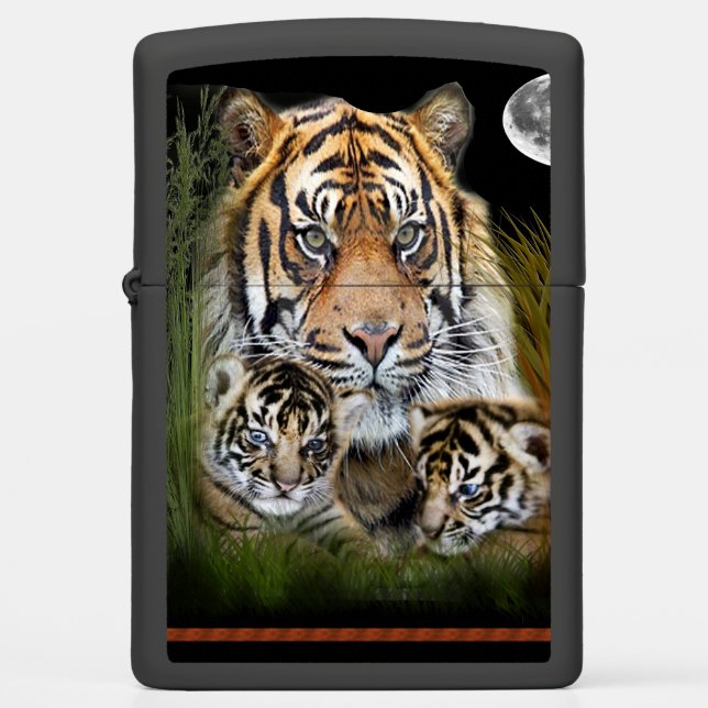Tiger Zippo Lighter (Front)