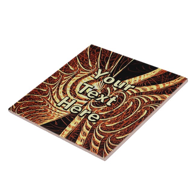 Tigerfish Ceramic Tile (Side)
