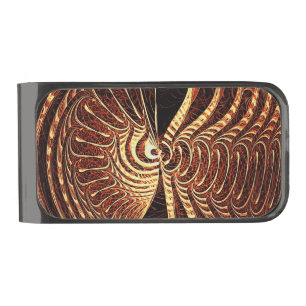 Tigerfish Gunmetal Finish Money Clip
