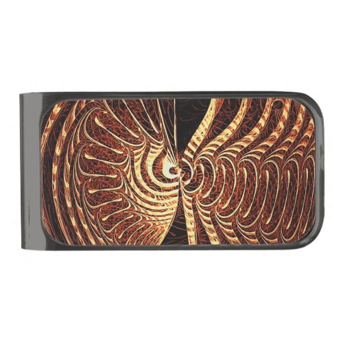 Tigerfish Gunmetal Finish Money Clip