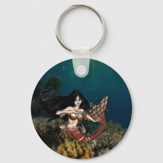 Tigerfish Mermaid by RyuNelo-artz Keychain