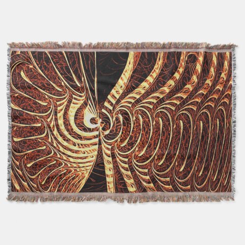 Tigerfish Throw Blanket