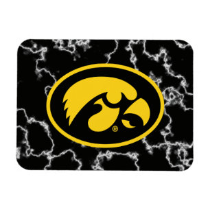 Tigerhawk Logo Black Marble Magnet