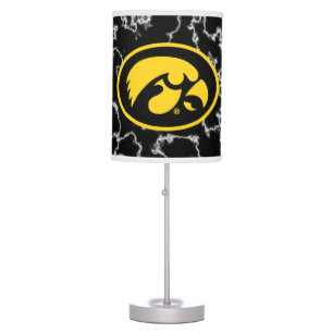 Tigerhawk Logo Black Marble Table Lamp