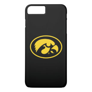 Tigerhawk Logo Yellow on Black iPhone 8 Plus/7 Plus Case