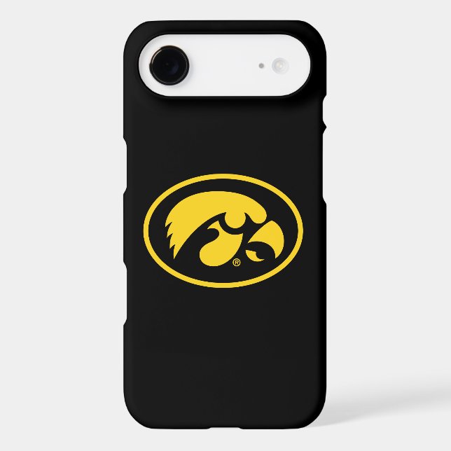 Tigerhawk Logo | Yellow on Black Case-Mate iPhone Case (Back)