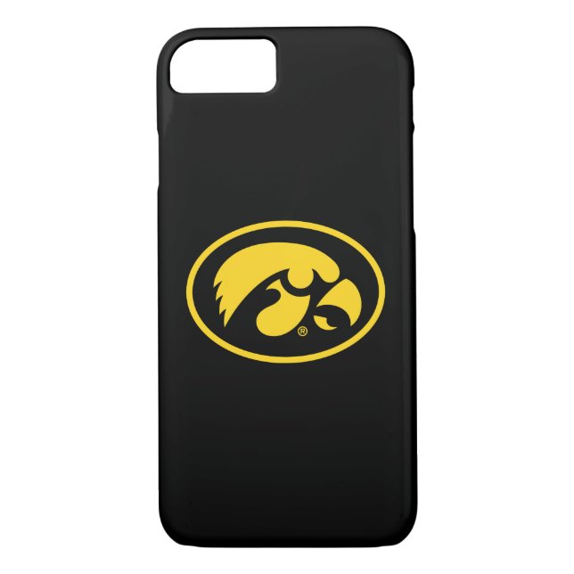 Tigerhawk Logo | Yellow on Black Case-Mate iPhone Case (Back)