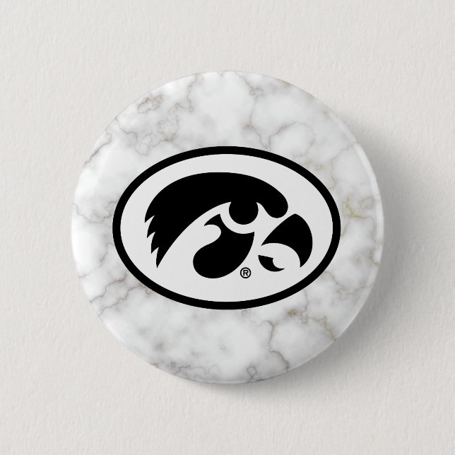 Tigerhawk | Marble Button (Front)