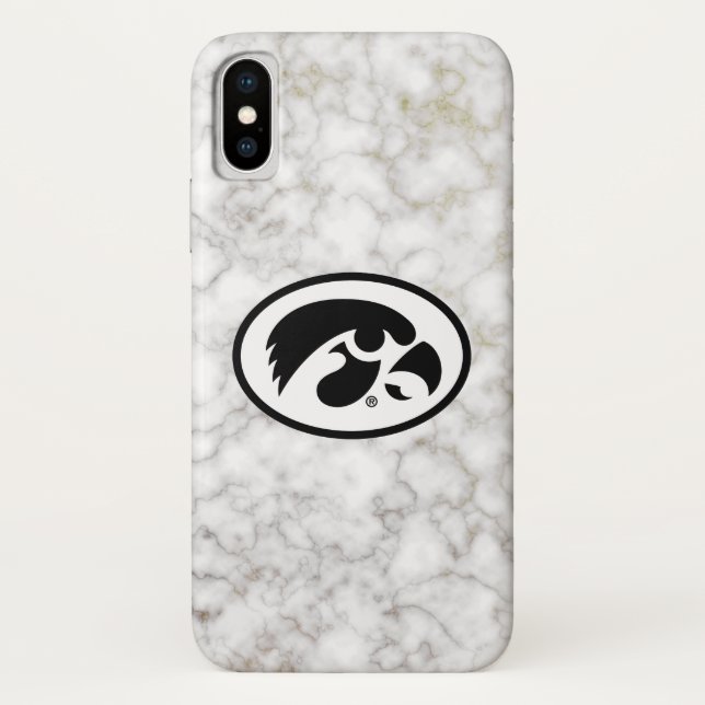 Tigerhawk | Marble Case-Mate iPhone Case (Back)