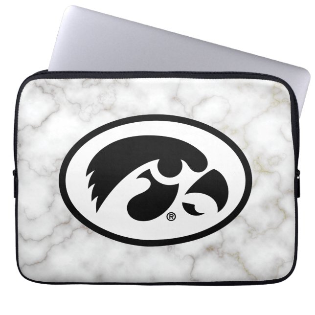 Tigerhawk | Marble Laptop Sleeve (Front)