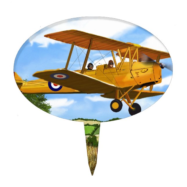 TIGERMOTH FIELDS CAKE TOPPER (Front)