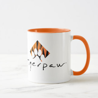 Tigerpaw 11 oz Ringer Mug - Orange