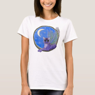 Tigerpixie Fairy Tiger Fantasy Cat Art T-Shirt