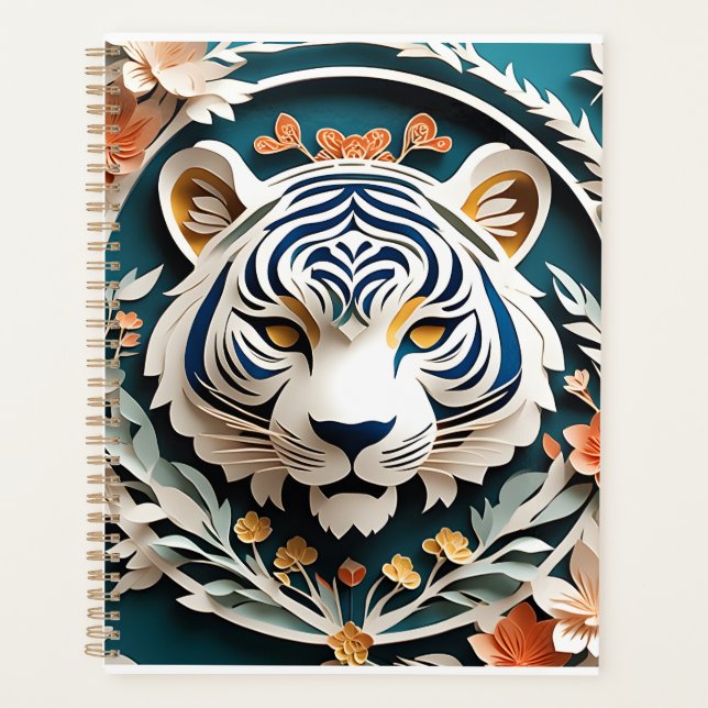 Tigers are one of the most popular animals in Chin Planner (Front)