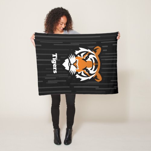 Tigers Custom Fleece Blanket