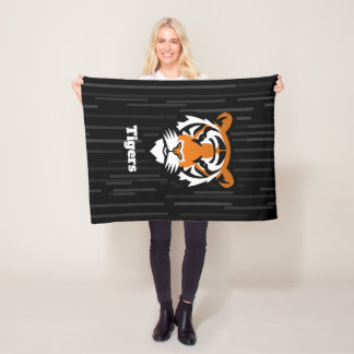 Tigers Custom Fleece Blanket