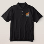 Tigers Embroidered Polo Shirt at Zazzle