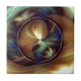 Tiger's Eye Ceramic Tile