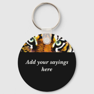 TIGER'S EYE'S_ KEYCHAIN
