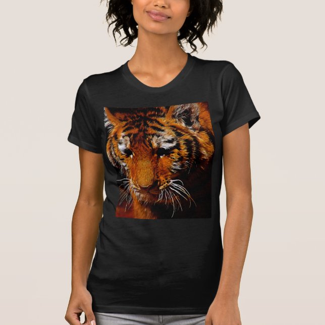 Tigers eyes T-Shirt (Front)