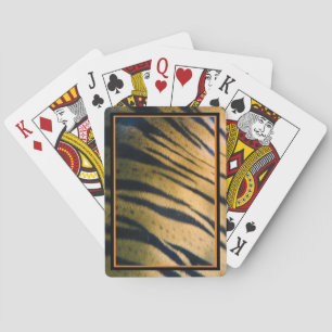 Tigers Fur Poker Cards