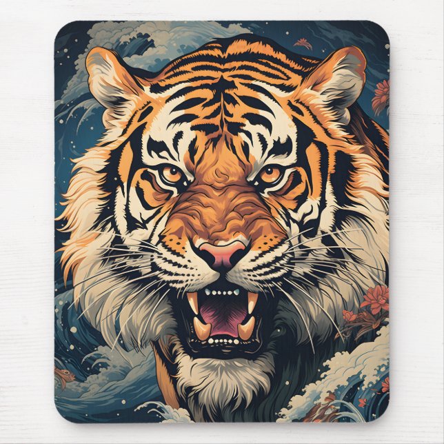 Tiger's Fury Mouse Pad (Front)