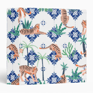 Tigers in Morocco 3 Ring Binder