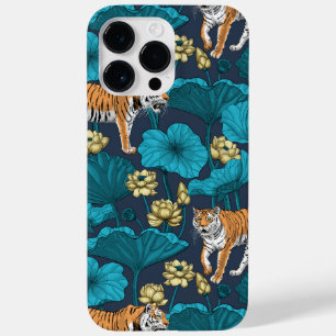 Tigers in the yellow lotus pond Case-Mate iPhone 14 pro max case