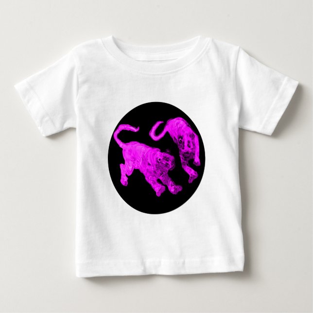 Tigers jGibney The MUSEUM Zazzle Baby T-Shirt (Front)