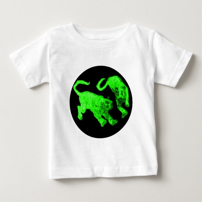 Tigers jGibney The MUSEUM Zazzle Baby T-Shirt (Front)
