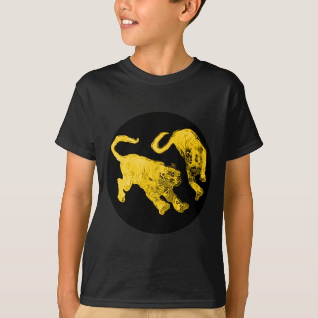 Tigers jGibney The MUSEUM Zazzle T-Shirt (Front)
