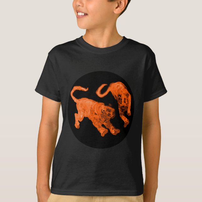 Tigers jGibney The MUSEUM Zazzle T-Shirt (Front)