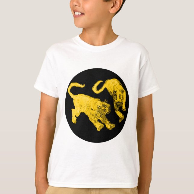 Tigers jGibney The MUSEUM Zazzle T-Shirt (Front)