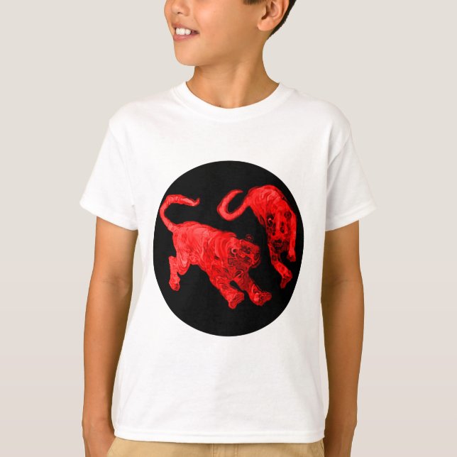 Tigers jGibney The MUSEUM Zazzle T-Shirt (Front)