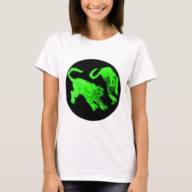 Tigers jGibney The MUSEUM Zazzle T-Shirt (Front)