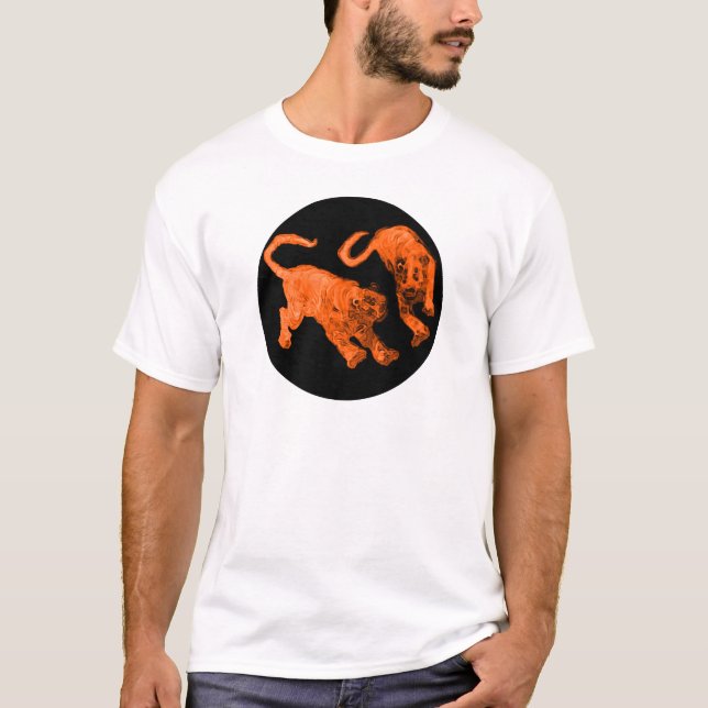 Tigers jGibney The MUSEUM Zazzle T-Shirt (Front)