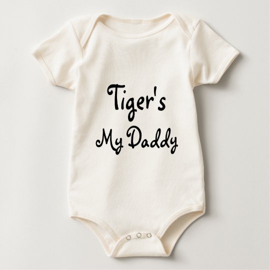 Tiger's, My Daddy Baby Bodysuit