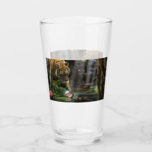 TIGERS NEED WILD PEACE GLASS